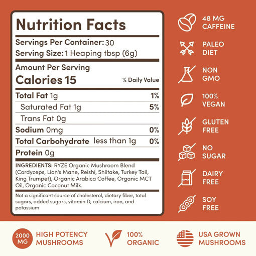 Mushroom Coffee (90 Servings)